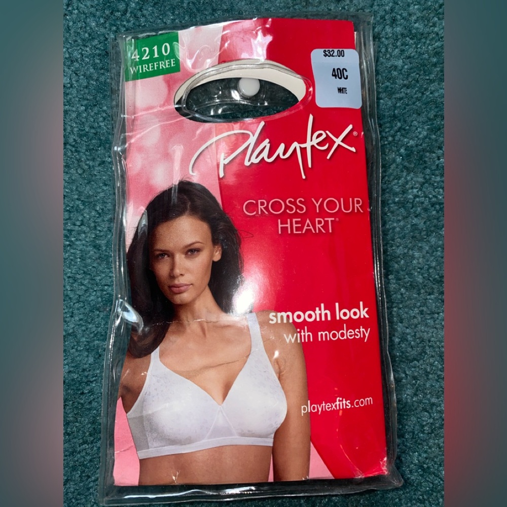 Playtex White Bra - Smooth Look